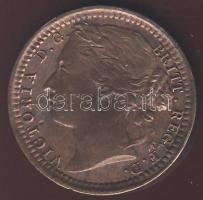 Nagy-Britannia 1876. 1/3 Farthing T:2 verethibákkal!