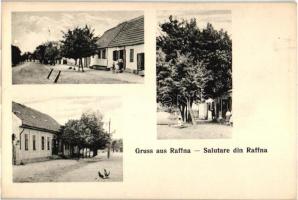 Rafna, Raffna, Ramna; utcaképek üzletekkel. A. Weiser / street views with shops