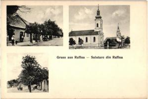 Rafna, Raffna, Ramna; utcakép, üzletek, templomok. A. Weiser / street view, shops and churches