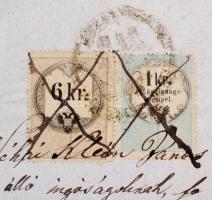 cca 1850-1880 18 db magyar okmány hirdetménybélyegekkel / 18 documents with announcement stamps