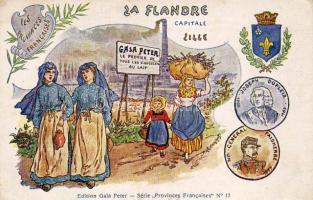 Provinz Flandrie C Litho