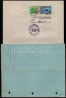 1931 december 10. Meghatalmazás a chicagoi M. Kir. Konzulátuson kitöltve 50+10+3 Aranypengő konzuli ...