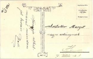 6 darabos olasz művészlap sorozat T. Corbella szignójával. Anna & Gasparini 465-1.,2.,3.,4.,5. é...