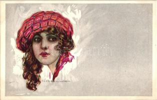 6 darabos olasz művészlap sorozat T. Corbella szignójával. Anna & Gasparini 465-1.,2.,3.,4.,5. é...