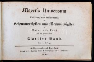 Meyer's Universum oder Abblidung und Beschreibung des Sehenswerhelten und Merkwürdigsten der Na...