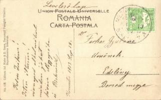 Bucharest, Bucuresti; Ministerul de Externe / Foreign Ministry, street view with chariot