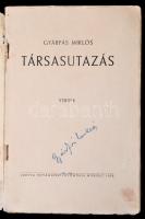 Vegyes dedikált és aláírt könyvtétel, 4 db:
Kondorosi Ferenc: A jog: norma és program. Bp., 2006, U...