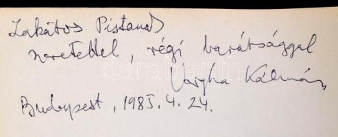 Vegyes dedikált és aláírt könyvtétel, 4 db:
Kondorosi Ferenc: A jog: norma és program. Bp., 2006, U...