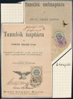 1882,89 Naptárbélyegek kivágásokon / Calendar stamps on cut-outs