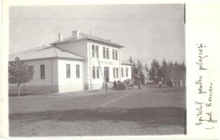 ~1910 Roman, Románvásár; Spital Pentru Pelagrosi / hospital, photo