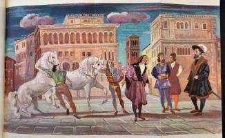 Vegyes könyvtétel, Molnár C. Pál katalógusok, és egy általa illusztrált könyv, 3 db: 
Benvenuto Cel...