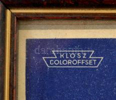 1941 Konecsni György (1908-1970): Erdély, idegenforgalmi plakát, ofszet, papír, Klösz Coloroffset, ü...