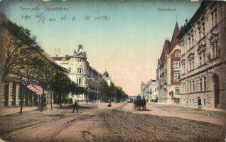 Temesvár, Timisoara; Józsefváros, Hunyady út, L. & P. 3912. / street view (b)