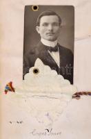 1910 Cser Imre Budapesti Királyi Magyar Tudomány-Egyetem hallgatójának leckekönyve, a kar dékánjának...