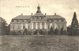 Cseklész, Bernolákovo, Ceklís; Gróf Eszterházy-kastély, Szénásy Béla kiadása / castle (EB)