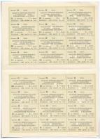 Budapest 1957. "Magyar Népköztársaság 4%-kal kamatozó törlesztéses kölcsöne" 50Ft értékben...