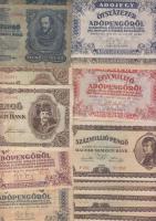 1916-1946. Korona/pengő tétel 107db nenne jobbak T:I-I-,II,III,IV