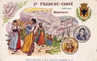 Provinz Franche-Comté C Litho