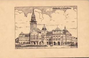 Délvidék. Bánát-Bácska-Baranya. Nem lehet másé! Nem! Nem! Soha! Irredenta képeslapfüzet 20 képeslapp...