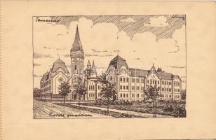 Délvidék. Bánát-Bácska-Baranya. Nem lehet másé! Nem! Nem! Soha! Irredenta képeslapfüzet 20 képeslapp...