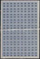 2000 Pengő számlailleték használatlan hajtott 100-as ív / unused folded sheet of 100