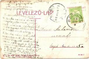 Szőreg (Szeged), Szélmalom, W. L. Bp. 6028. Schwitzer Jakab kiadása (kopott sarkak / worn corners)