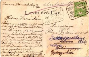 Dunaszentbenedek, Községháza, Polacsek Mór háza és üzlete és saját kiadása, Klein J. fényképész felv...