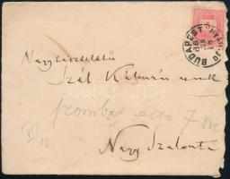 1886 Arany László (1844-1898) tragikus levele sógorának, Szél Kálmán nagyszalontai esperesnek, melyb...