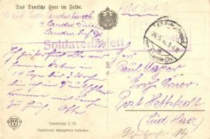 Lustige Musikanten, Eine halbe Stunde hinter dem Schützengraben. Das Deutsche Heer am Felde / WWI Ge...