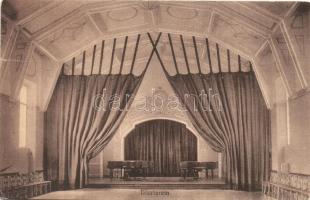 Kolozsvár, Cluj; Marianum katolikus leánynevelő intézet díszterme, belső / catholic girls school, assembly hall, room interior (EK)