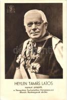 Heylen Tamás Lajos namuri püspök, a Nemzetközi Eucharisztikus Kongresszus Állandó Bizottságának elnöke / Thomas-Louis Heylen Belgian bishop