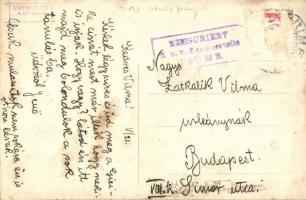 SMS Habsburg osztrák-magyar Habsburg-osztályú pre-dreadnought csatahajó nyílt vízen lehorgonyozva / ...