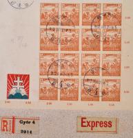 1922 Schima András (Bandi) (1882-1959): A kurzus is megbukott 1919-1922. Nagyméretű grafika.. Vegyes...