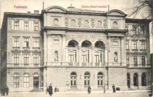 Temesvár, Timisoara; Ferenc József színház / theater (EK)
