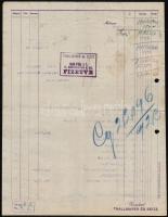 1923 Bp., Thallmayer és Seitz gyógyszeráruk, vegyi termékek, gyógyszer- és kozmetikai különlegessége...