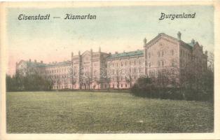 Kismarton, Eisenstadt; Cs. és kir. katonai főreáliskola / Militär-Oberrealschule, Verlag Josef Popper / military school (EK)