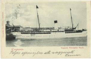 Vaporul Principesa Maria, Constanta / Romanian passenger steamship at Constanta port