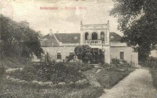 Kétkeresztúr, Kerestúry, Nové Hony; Szakall Mihály úri laka, kastély, veranda részlet / castle, porch (r)