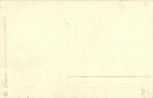 Nagyszeben, Hermannstadt, Sibiu; téli utcakép / snow covered street view in winter time. E. Fischer ...