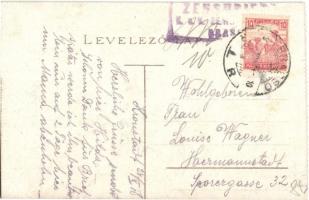 Brassó, Kronstadt, Brasov; Kolostor utca / Klostergasse / street view