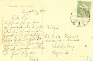 Brassó, Brasov, Kronstadt; Katalin kapu. H. Zeidner Nr. 32. / Katharinerthor / gate