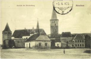 Muzsna, Mosna, Meschen; Vártemplom tér / Kirchenburg / castle church and square