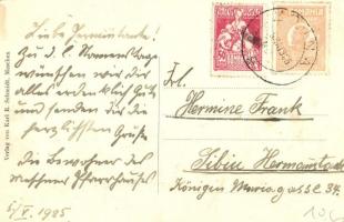 Muzsna, Mosna, Meschen; Vártemplom tér / Kirchenburg / castle church and square