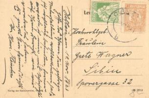 Nagydisznód, Heltau, Cisnadie; utcakép / General Krafft-Gasse / street view