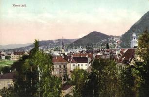 Brassó, Kronstadt, Brasov; Látkép. H. Zeidner / panorama view (EK)