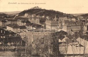 Brassó, Kronstadt, Brasov; Schlossberg von der Burgpromenade / látkép a Vársétányról. H. Zeidner / panorama view from the castle promenade