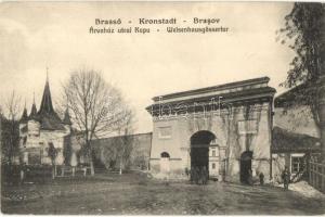 Brassó, Kronstadt, Brasov; Árvaház utcai kapu / Weisenhausgässertor / Orphanage street gate