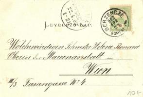 Berzence, Herceg Festetics kastély, Mérei Ignác kiadása (b)