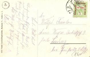 Püspökladány, Fő tér, Rákóczi vendéglő és szálloda, Kohn Aladár és Péterfi Árpád üzlete, kávéház