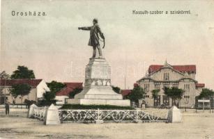 Orosháza, Kossuth szobor, Színkör (kis szakadás / small tear)